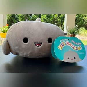 Squishmallow Stackable Gordon the Shark Plush